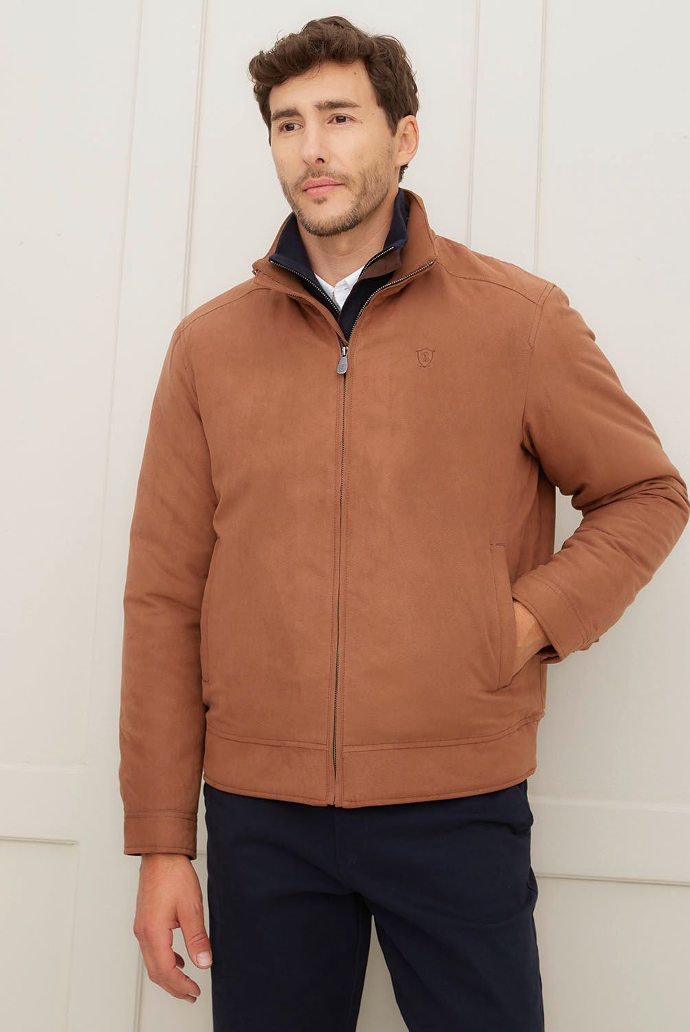 CHRISTIAN LACROIX - Chaqueta Sport Suede Hombre Christian Lacroix