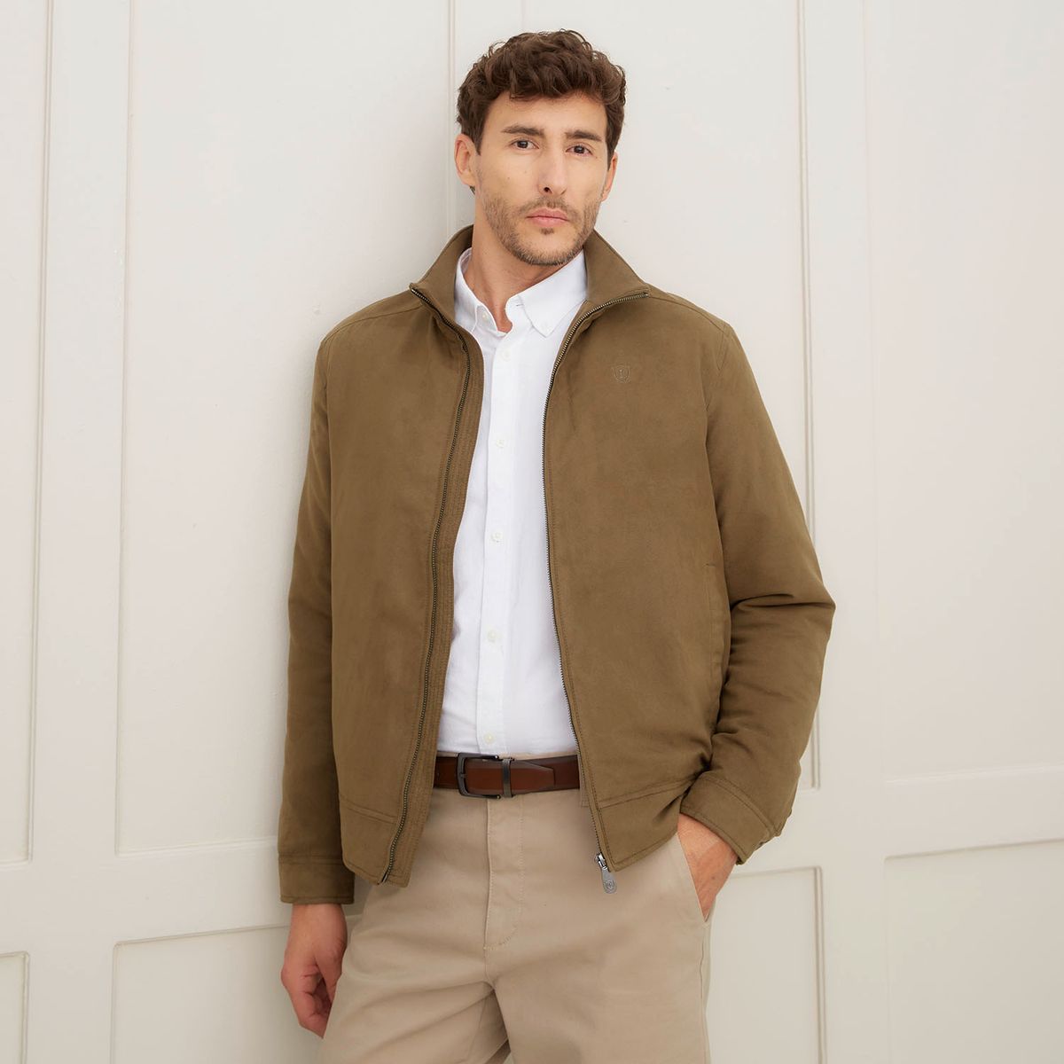 CHRISTIAN LACROIX - Chaqueta Sport Suede Hombre Christian Lacroix