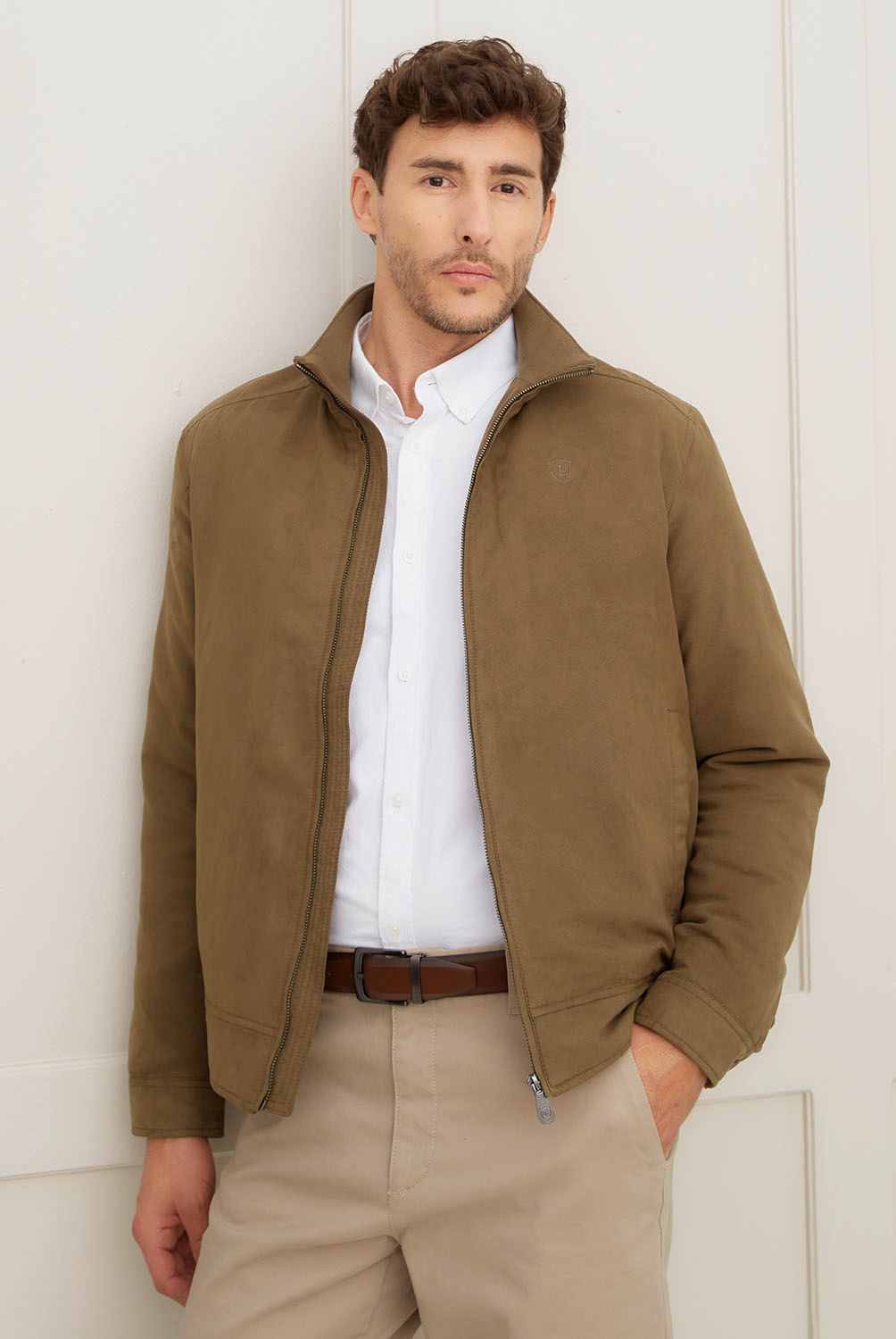 CHRISTIAN LACROIX - Chaqueta Sport Suede Hombre Christian Lacroix