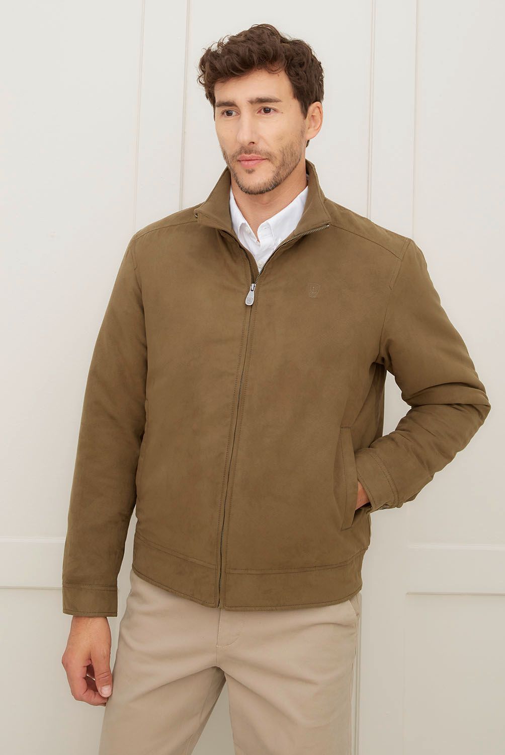 CHRISTIAN LACROIX - Chaqueta Sport Suede Hombre Christian Lacroix