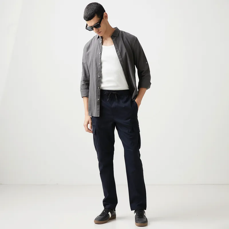 BASEMENT - Pantalón Regular Fit Hombre Basement