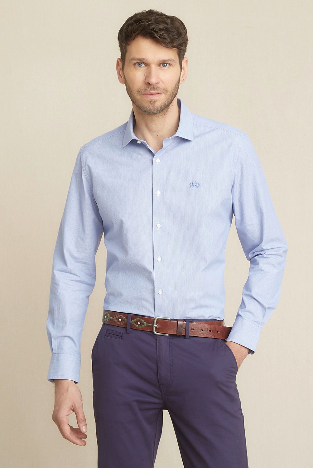 LA MARTINA - Camisa Manga Larga Algodón Hombre La Martina