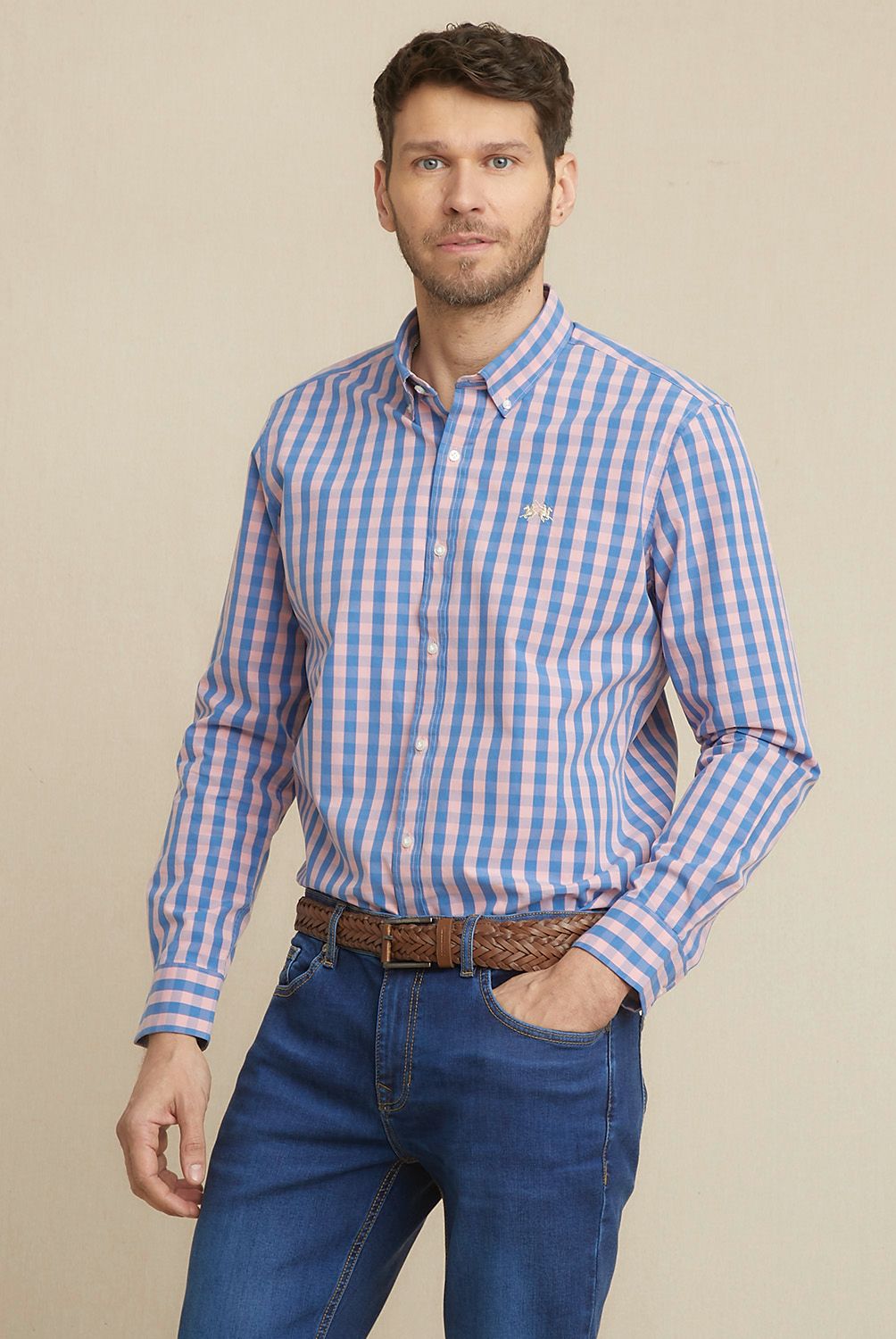 LA MARTINA - Camisa Manga Larga Algodón Hombre La Martina