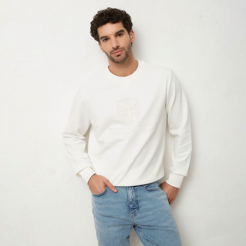 UNIVERSITY CLUB - Polerón Casual Hombre University Club