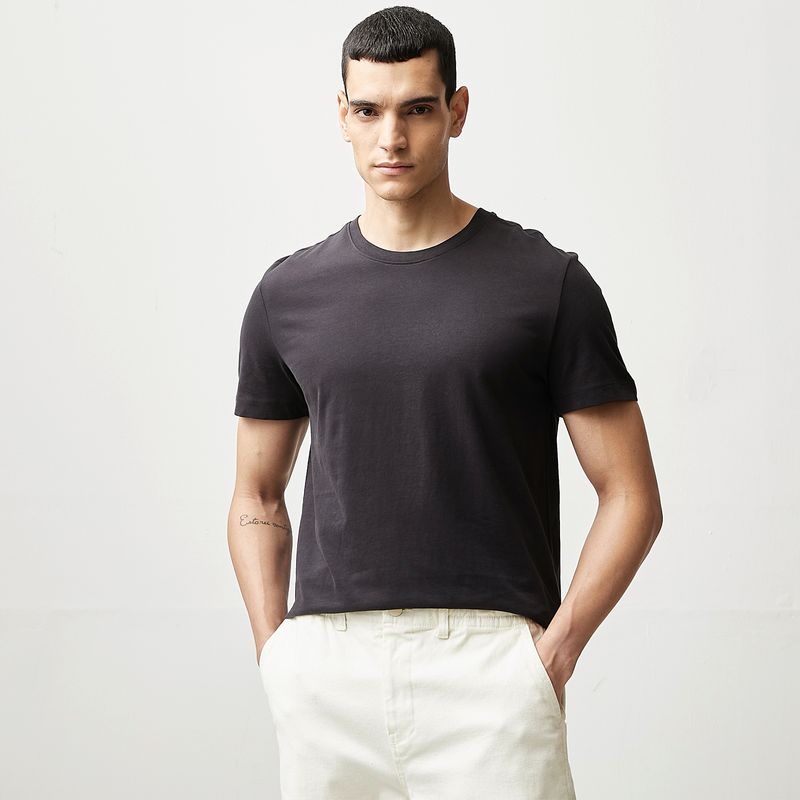 BASEMENT - Polera Manga Corta Hombre Basement