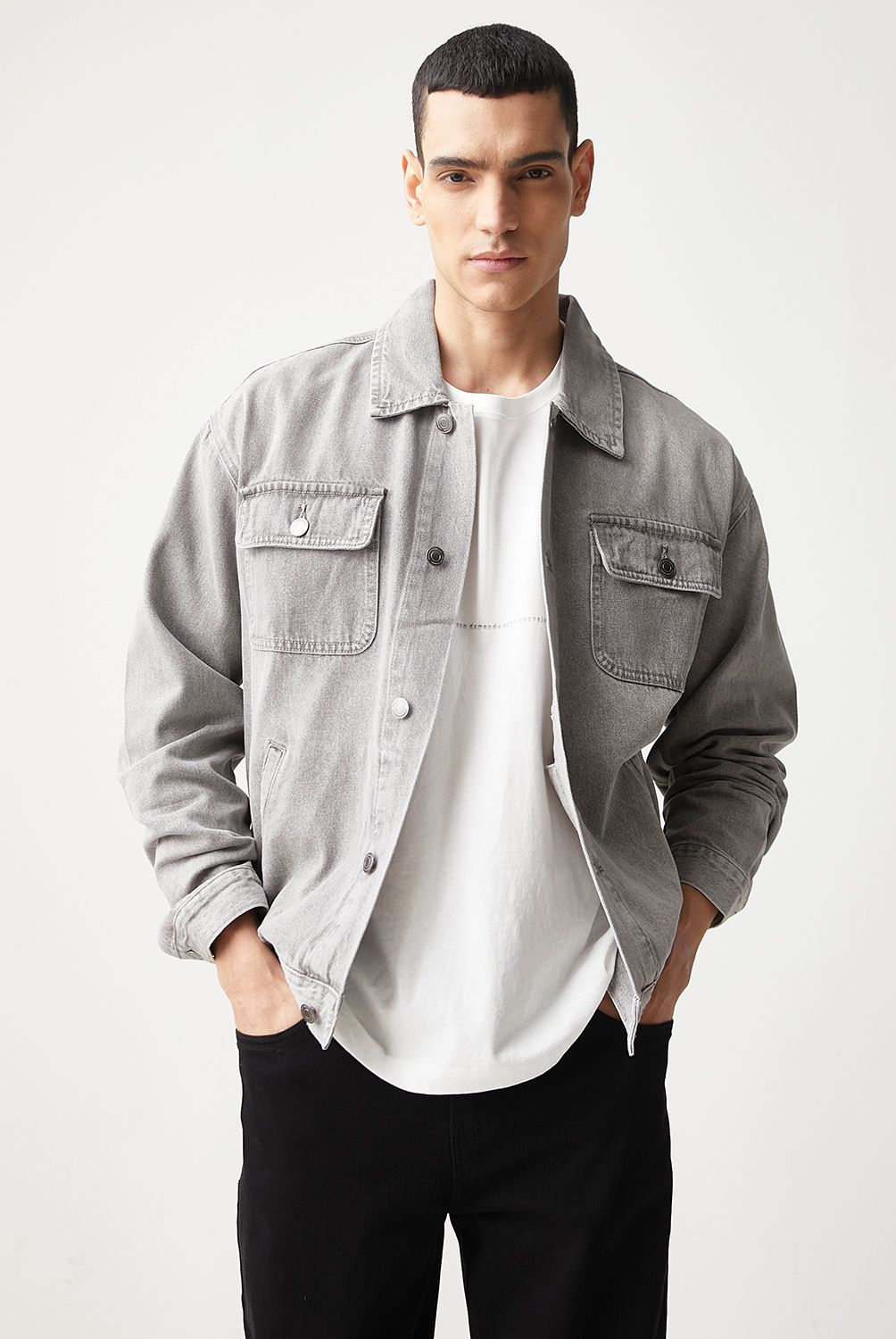 BASEMENT - Chaqueta Casual Hombre Basement