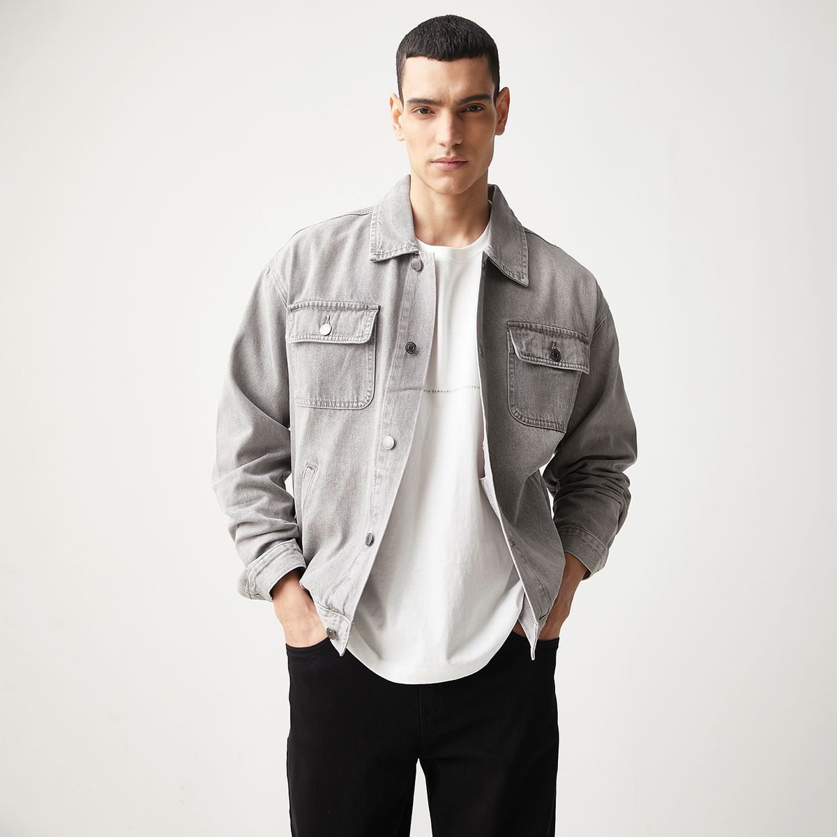 BASEMENT - Chaqueta Casual Hombre Basement