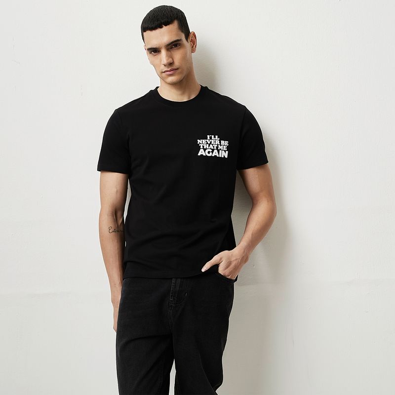 BASEMENT - Polera Manga Corta Hombre Basement