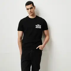 BASEMENT - Polera Manga Corta Hombre
