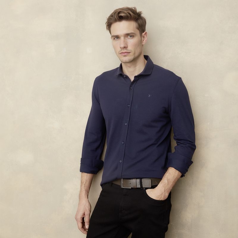 WOLF&HANK - Camisa Manga Larga Algodón Hombre Wolf&Hank