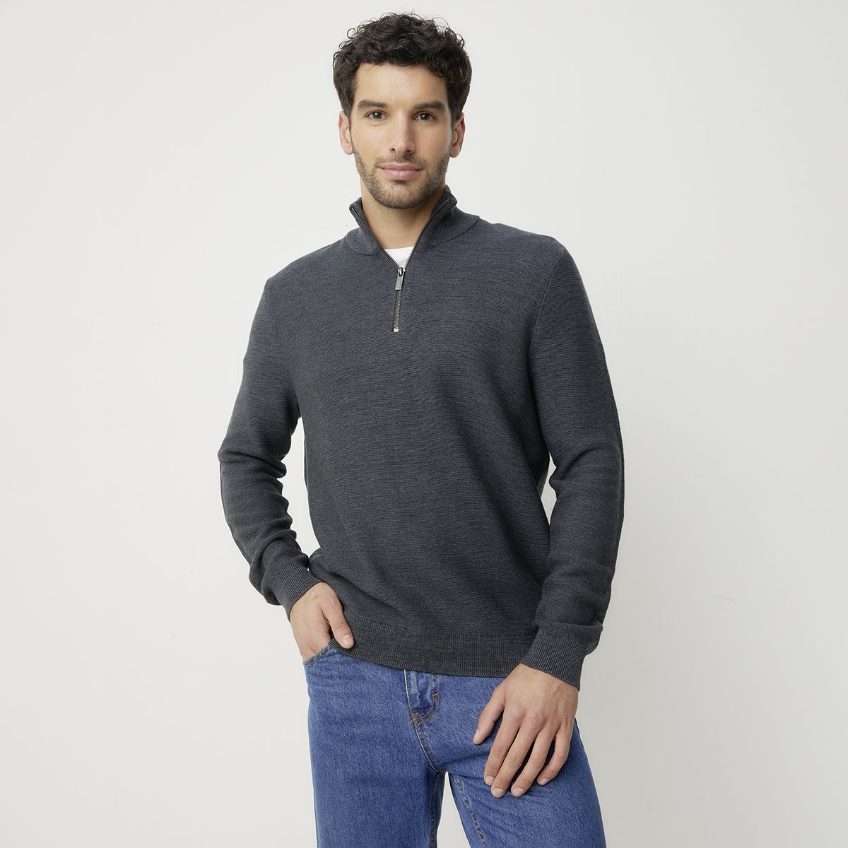 NEWPORT - Sweater Manga Larga Hombre Newport