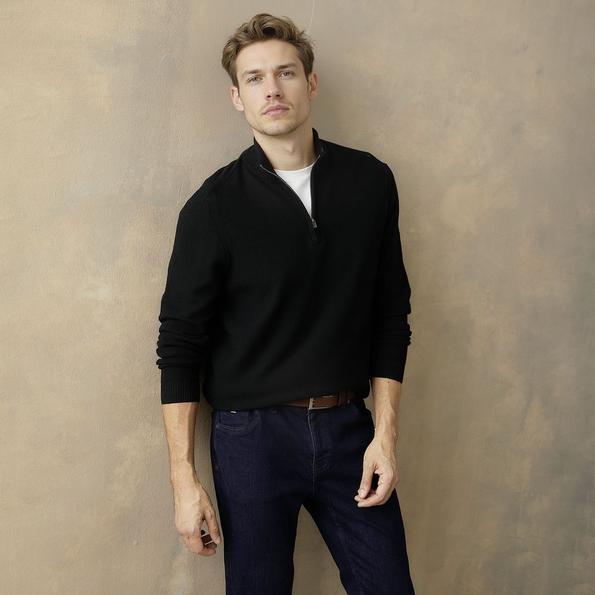 WOLF&HANK - Sweater Manga Larga Hombre Wolf&Hank