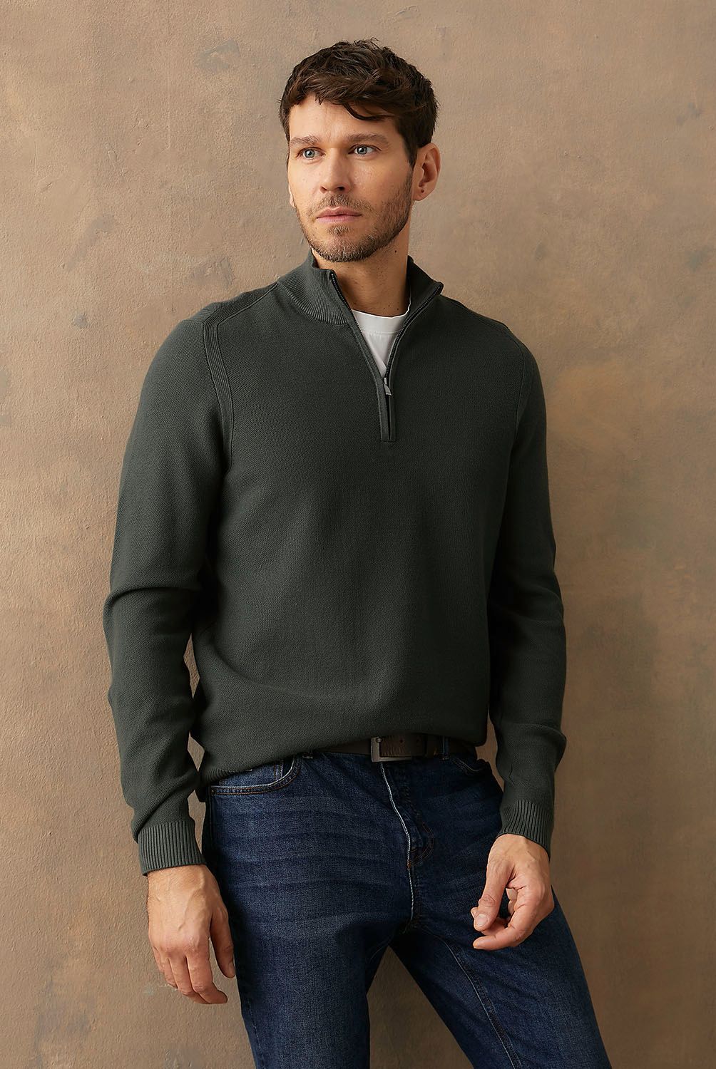 WOLF&HANK - Sweater Manga Larga Hombre Wolf&Hank
