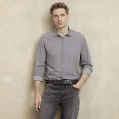 WOLF&HANK - Camisa Manga Larga Algodón Hombre