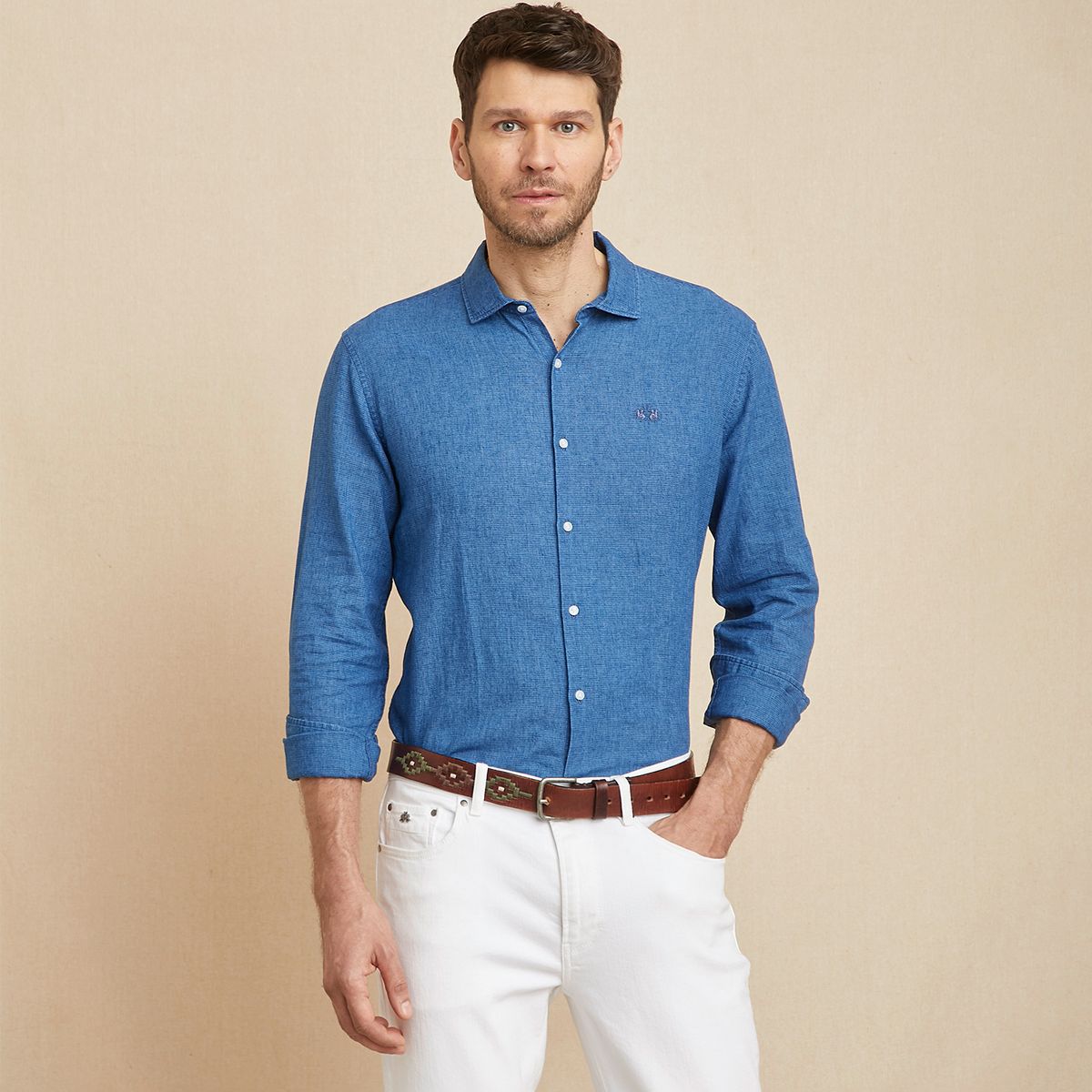 LA MARTINA - Camisa Casual Manga Larga Hombre La Martina