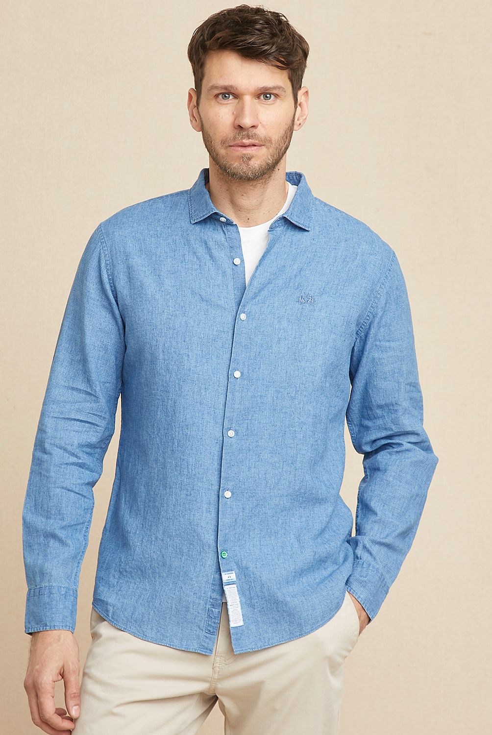 LA MARTINA - Camisa Casual Manga Larga Hombre La Martina