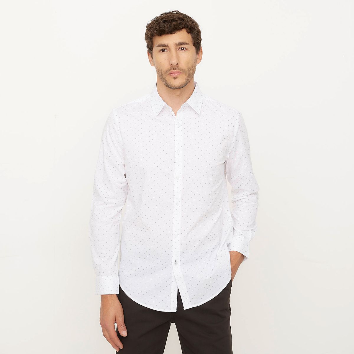 NEWPORT - Camisa Sport Regular Fit Hombre Newport
