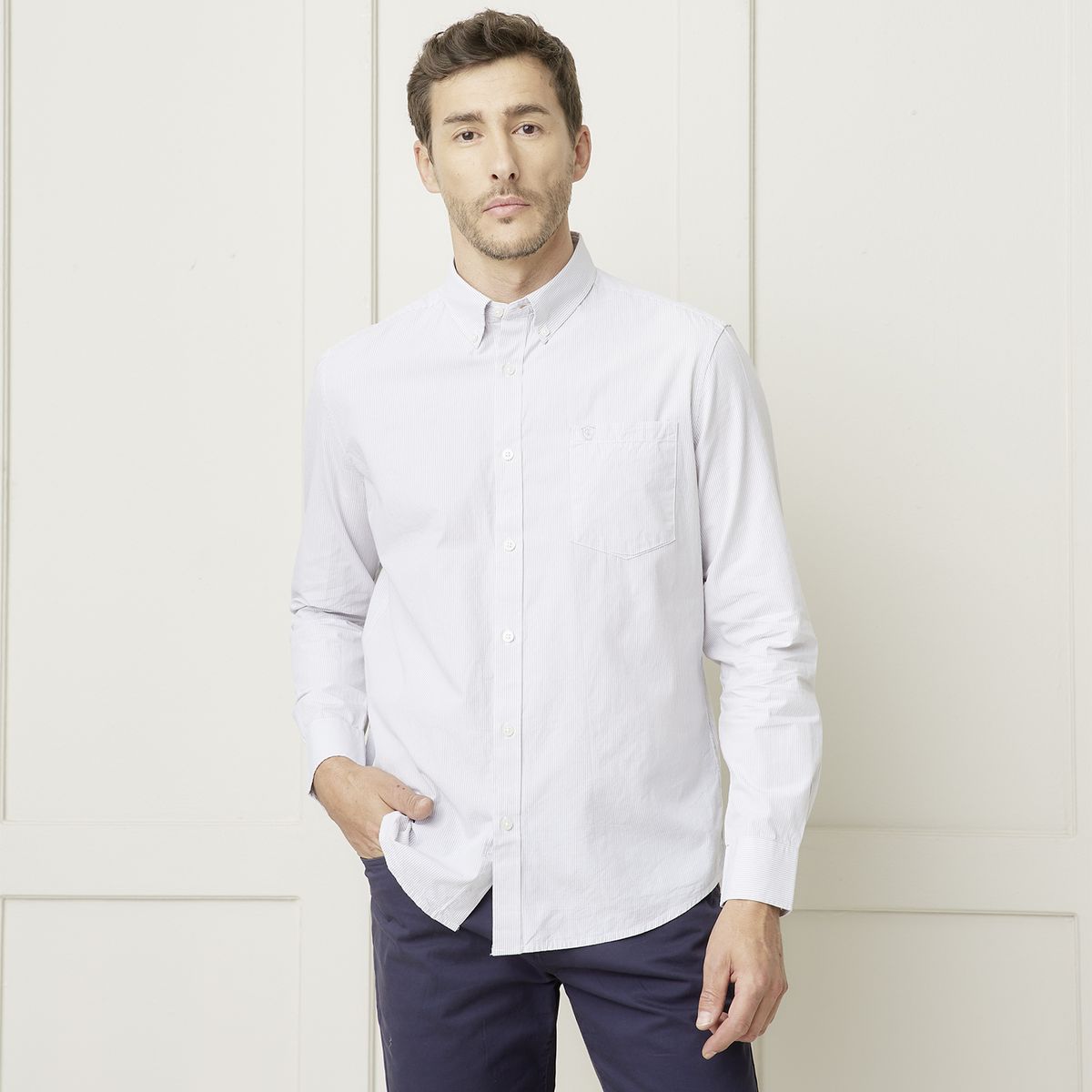 CHRISTIAN LACROIX - Camisa Casual Manga Larga Hombre Christian Lacroix