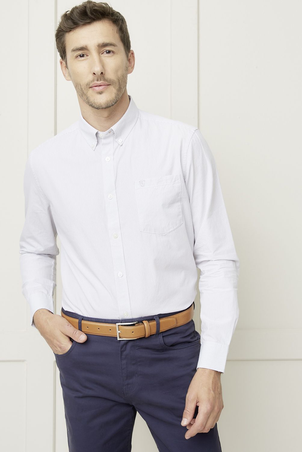 CHRISTIAN LACROIX - Camisa Casual Manga Larga Hombre Christian Lacroix