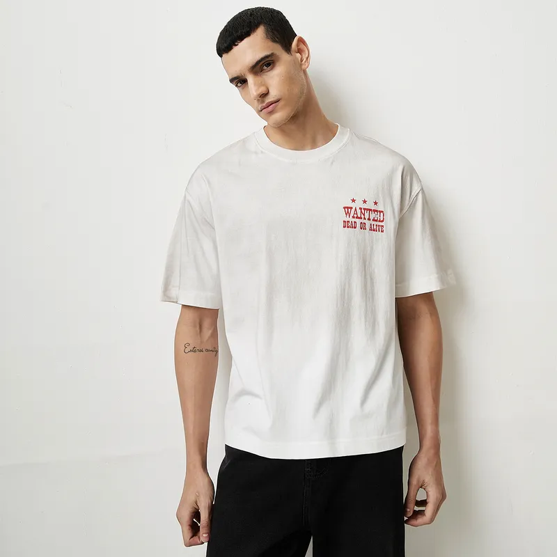 BASEMENT - Polera Manga Corta Hombre Basement