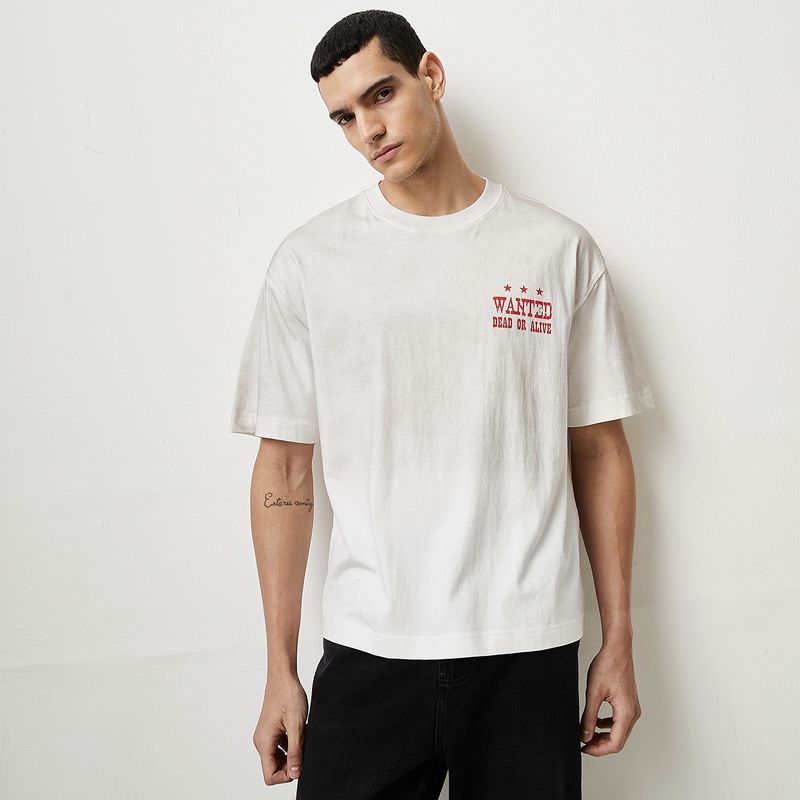 BASEMENT - Polera Manga Corta Hombre Basement