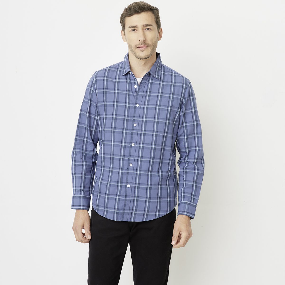 NEWPORT - Camisa Casual Manga Larga Hombre Newport