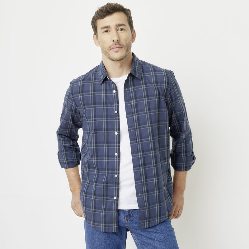 NEWPORT - Camisa Casual Manga Larga Hombre Newport