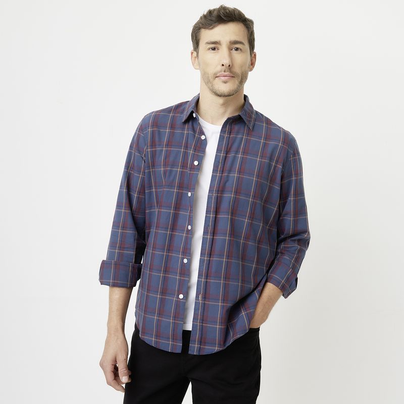 NEWPORT - Camisa Casual Manga Larga Hombre Newport