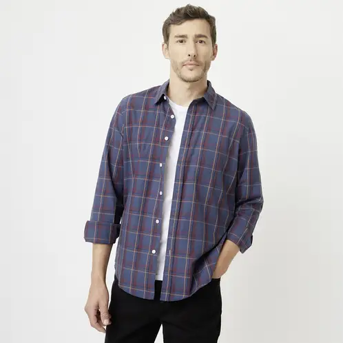 NEWPORT - Camisa Casual Manga Larga Hombre