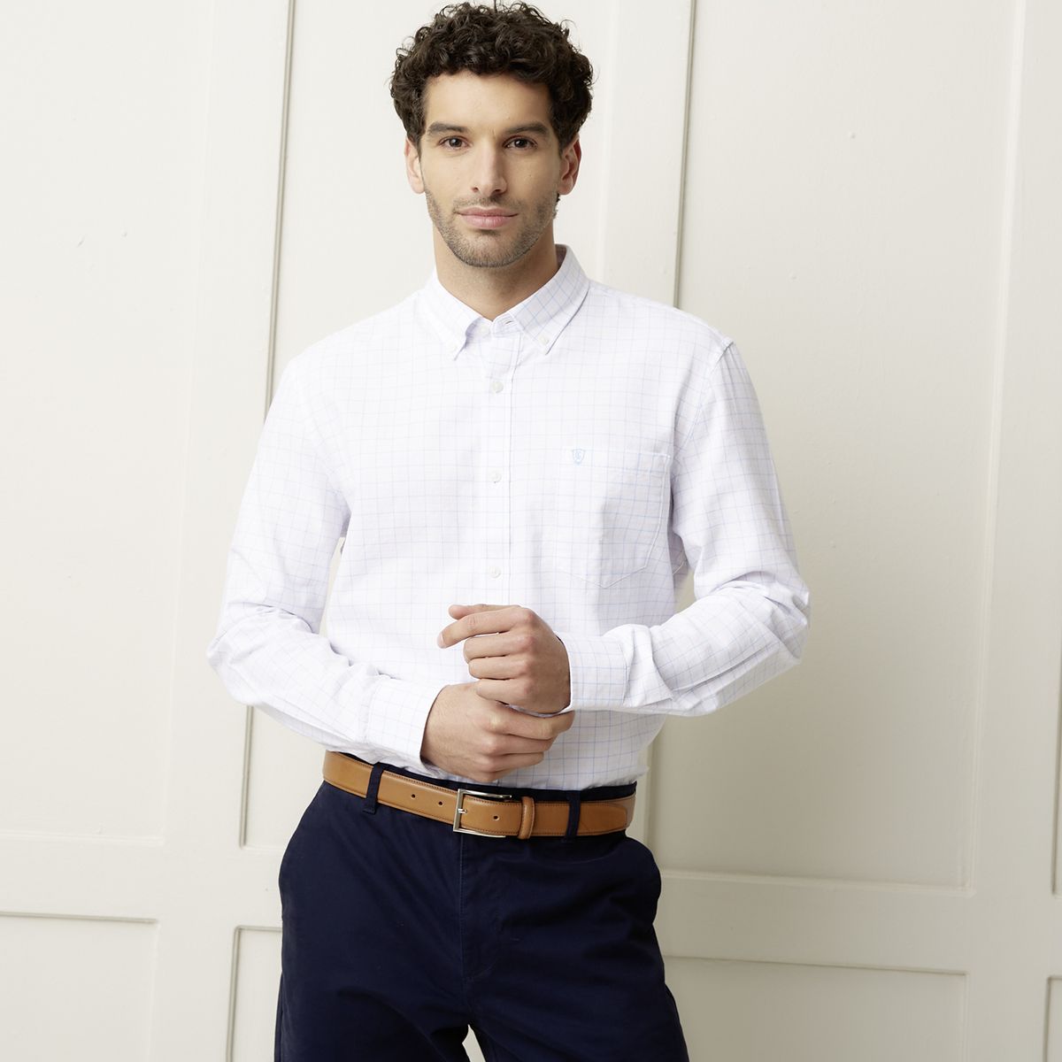 CHRISTIAN LACROIX - Camisa Manga Larga Algodón Hombre Christian Lacroix