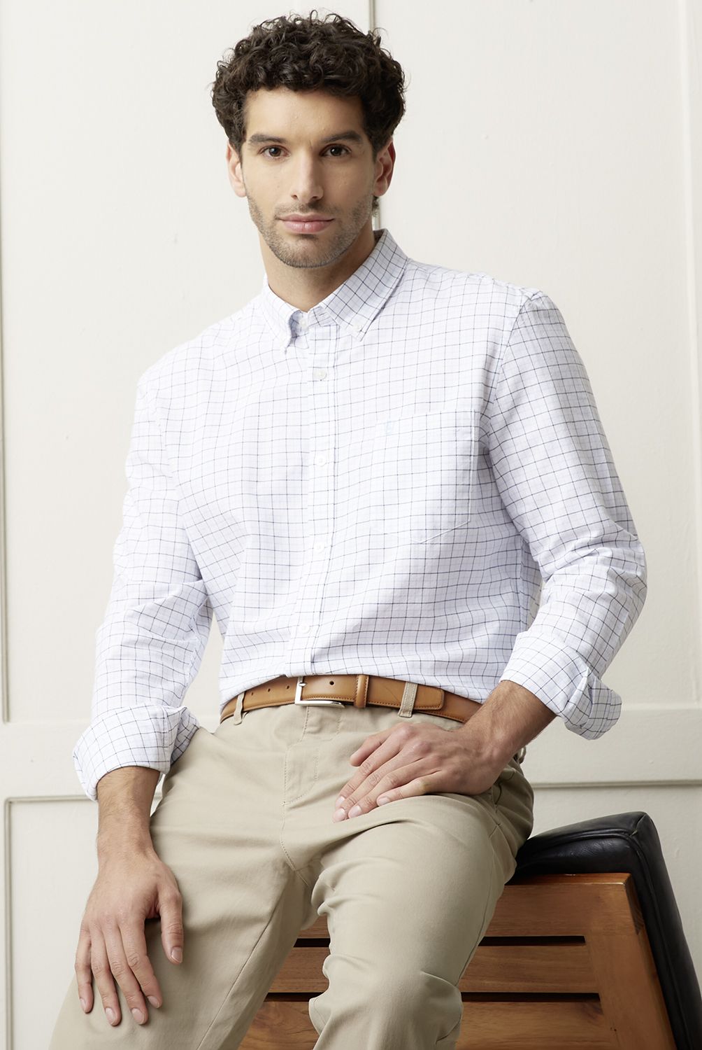 CHRISTIAN LACROIX - Camisa Manga Larga Algodón Hombre Christian Lacroix