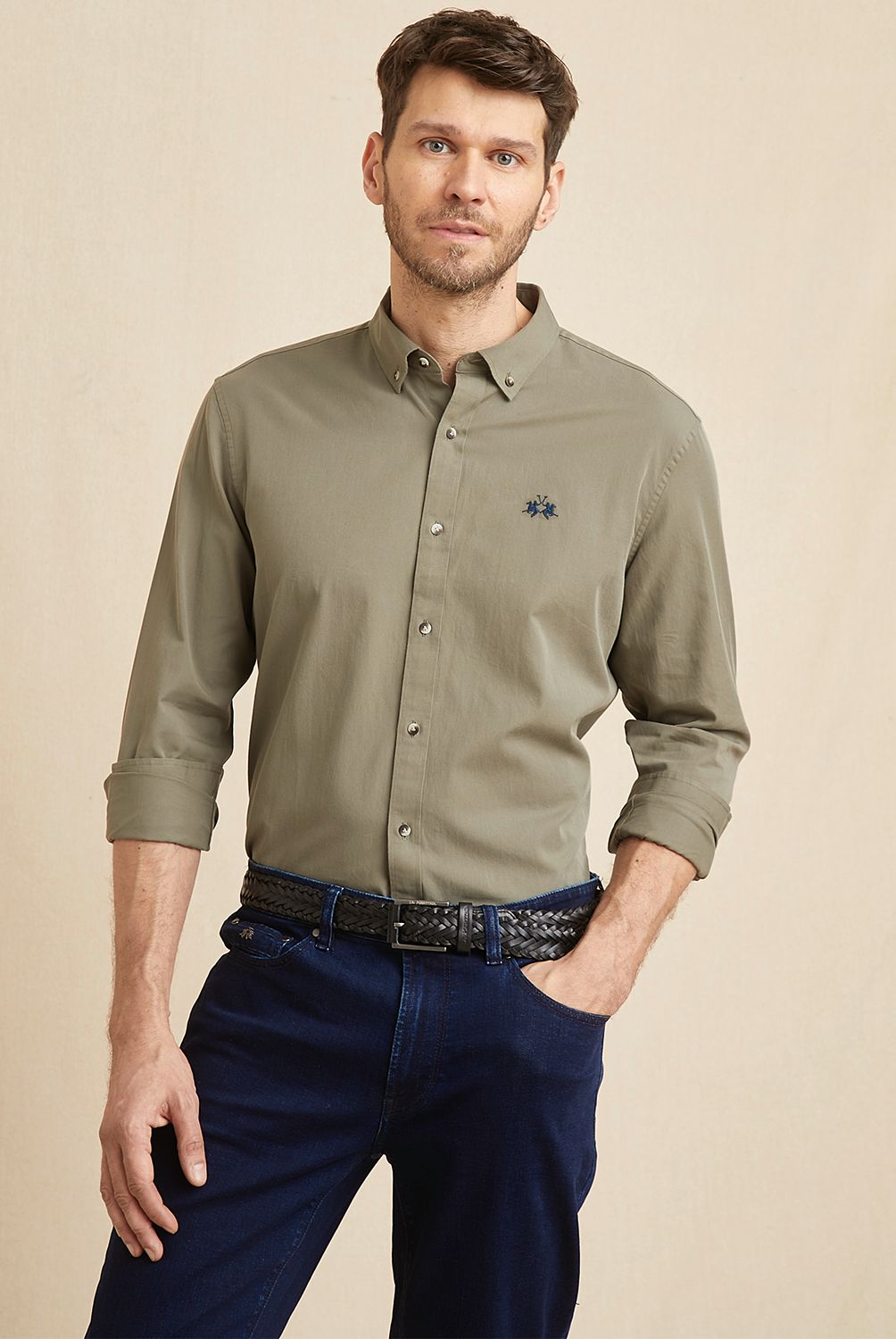 LA MARTINA - Camisa Casual Manga Larga Hombre La Martina