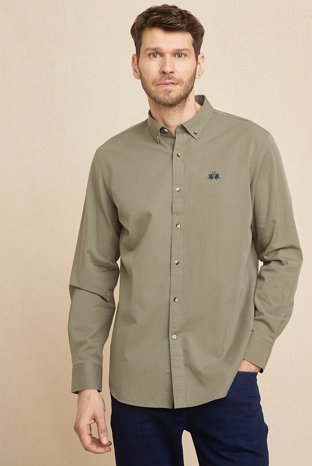 LA MARTINA - Camisa Casual Manga Larga Hombre La Martina