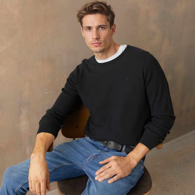 WOLF&HANK - Sweater Manga Larga Hombre Wolf&Hank