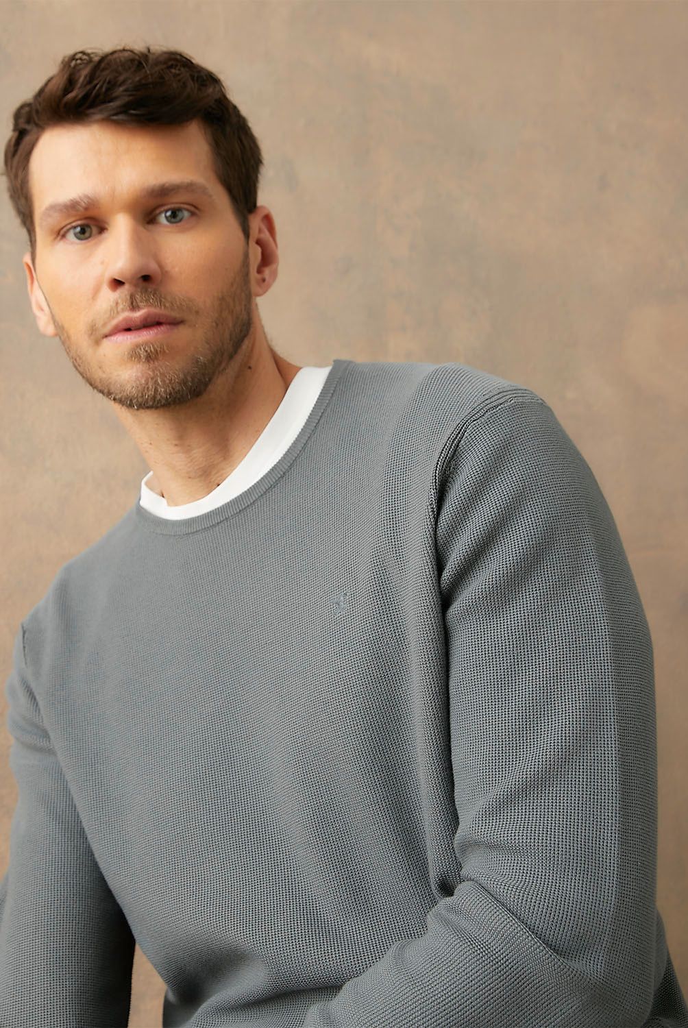WOLF&HANK - Sweater Manga Larga Hombre Wolf&Hank