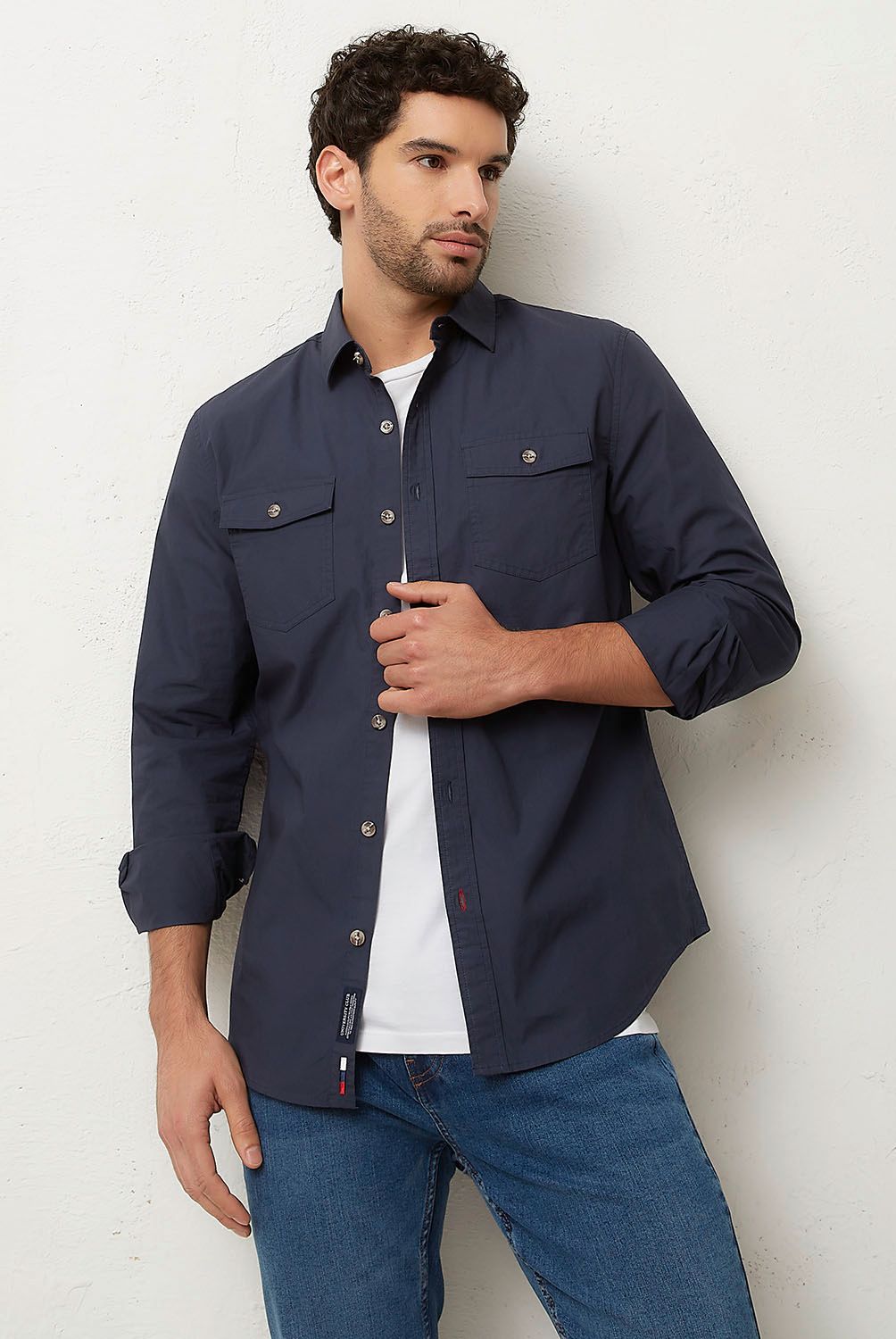 UNIVERSITY CLUB - Camisa Manga Larga Hombre University Club