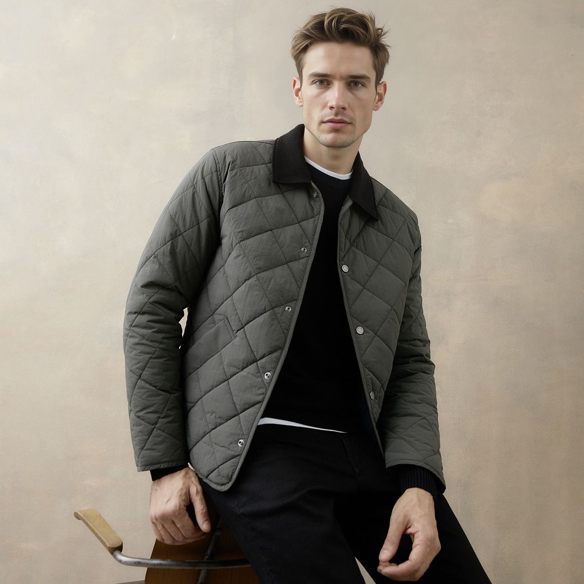 WOLF&HANK - Chaqueta Casual Hombre Wolf&Hank