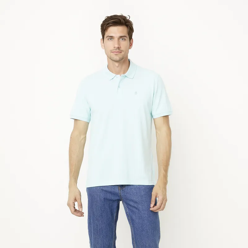 NEWPORT - Polera Manga Corta Algodón Hombre Newport