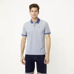 NEWPORT - Polera Manga Corta Algodón Hombre