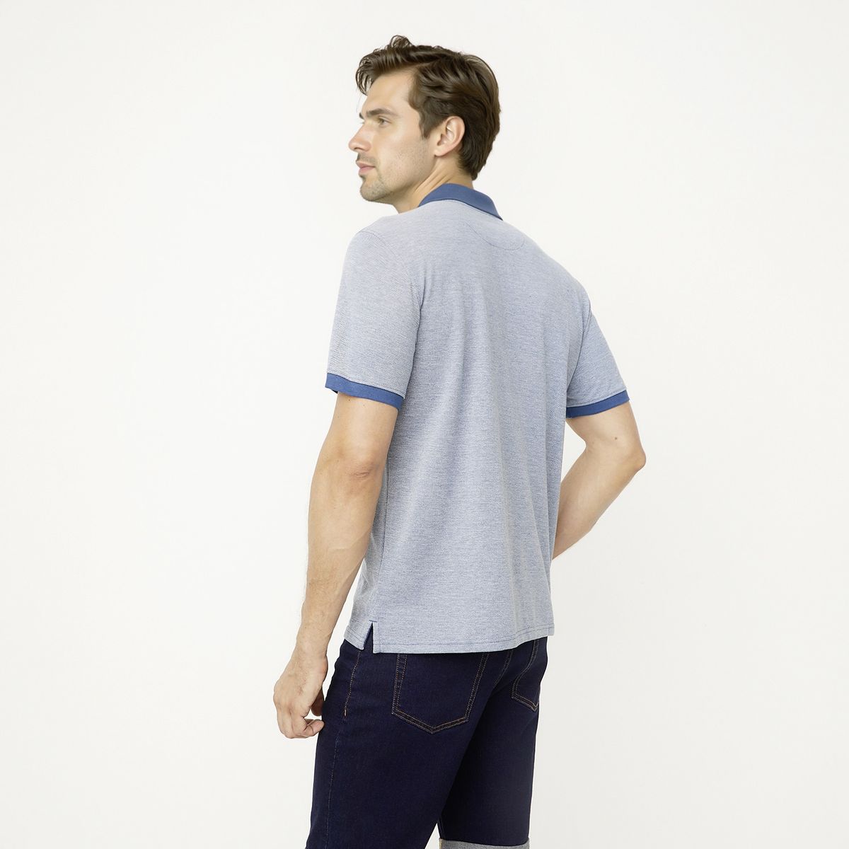 NEWPORT - Polera Manga Corta Algodón Hombre Newport