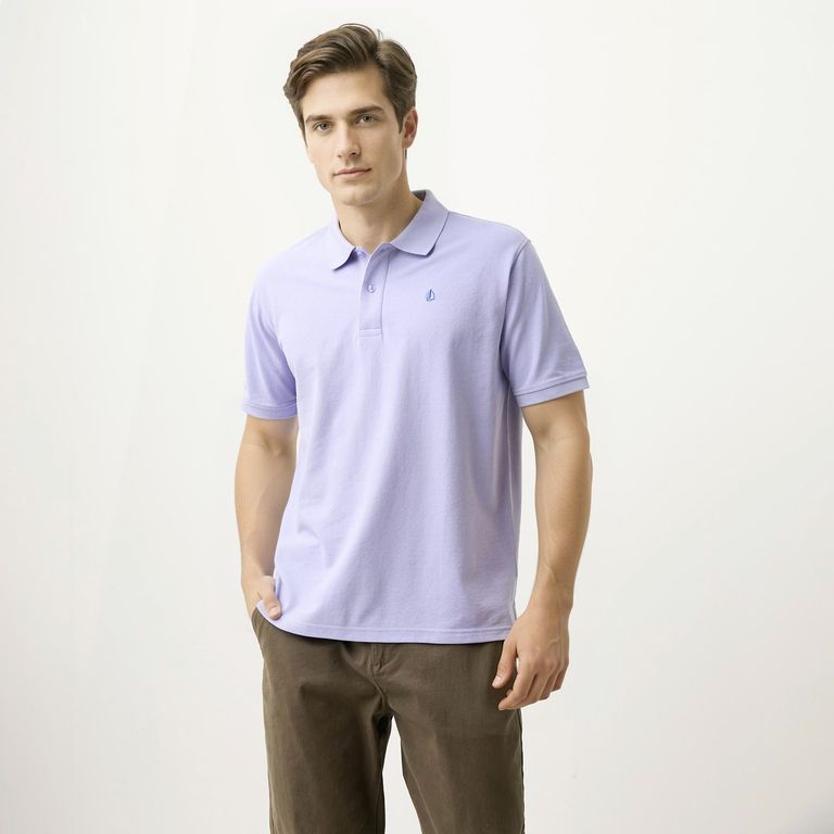 Polera Manga Corta Algodón Hombre