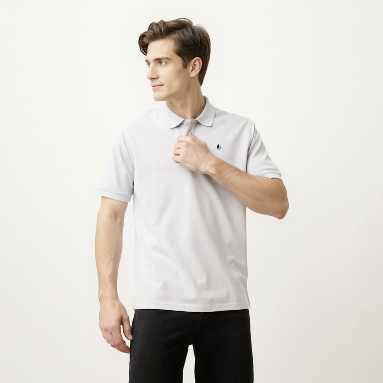 Polera Manga Corta Algodón Hombre