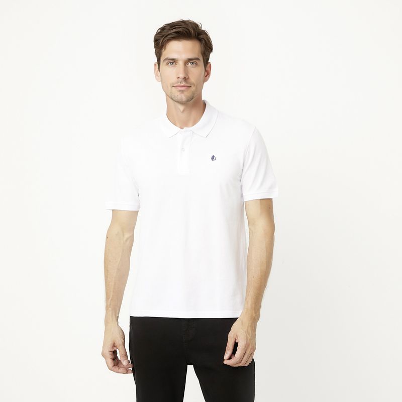 NEWPORT - Polera Manga Corta Algodón Hombre Newport