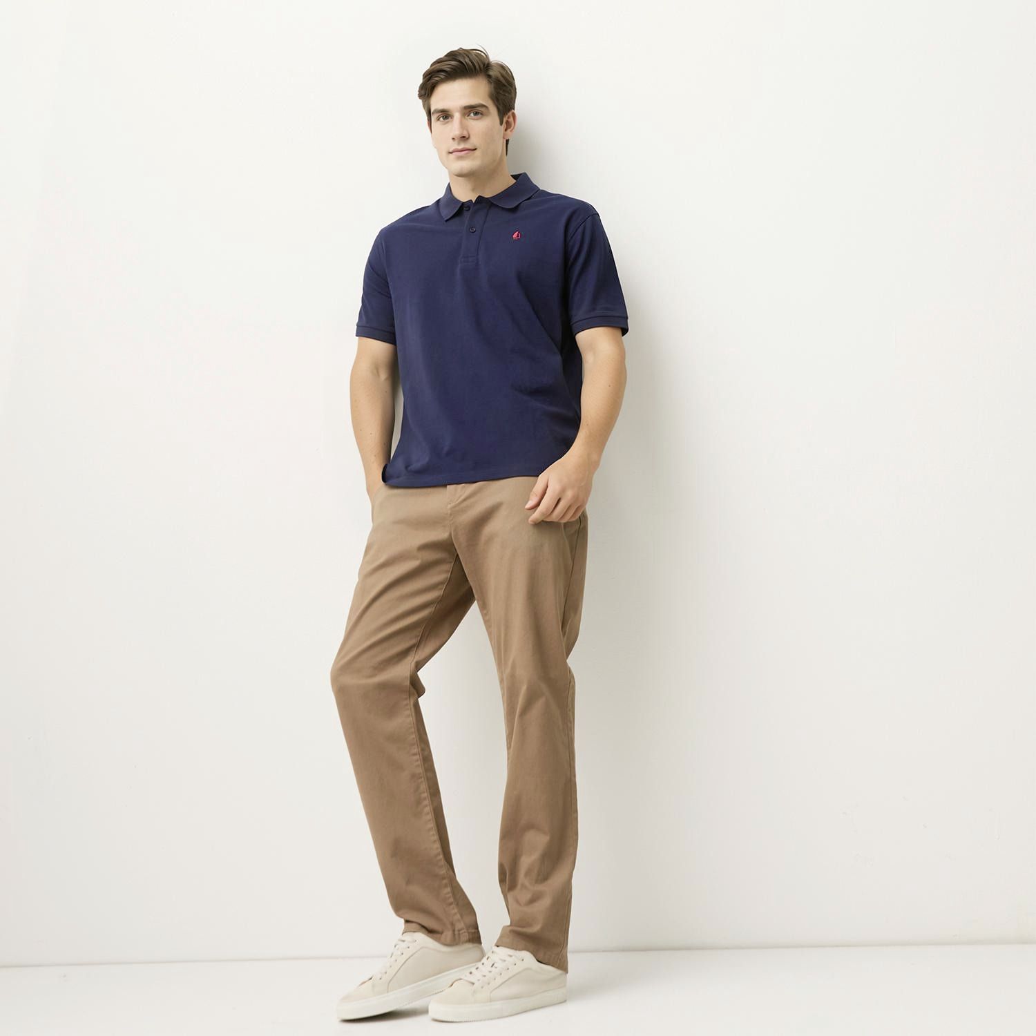 NJページ NEWPORT Polera Manga Corta Algodón Hombre Newport | Falabella Chile