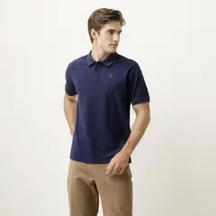 NEWPORT - Polera Manga Corta Algodón Hombre