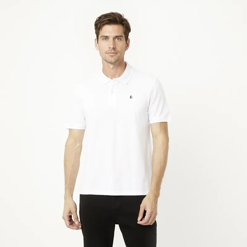 NEWPORT - Polera Manga Corta Algodón Hombre Newport