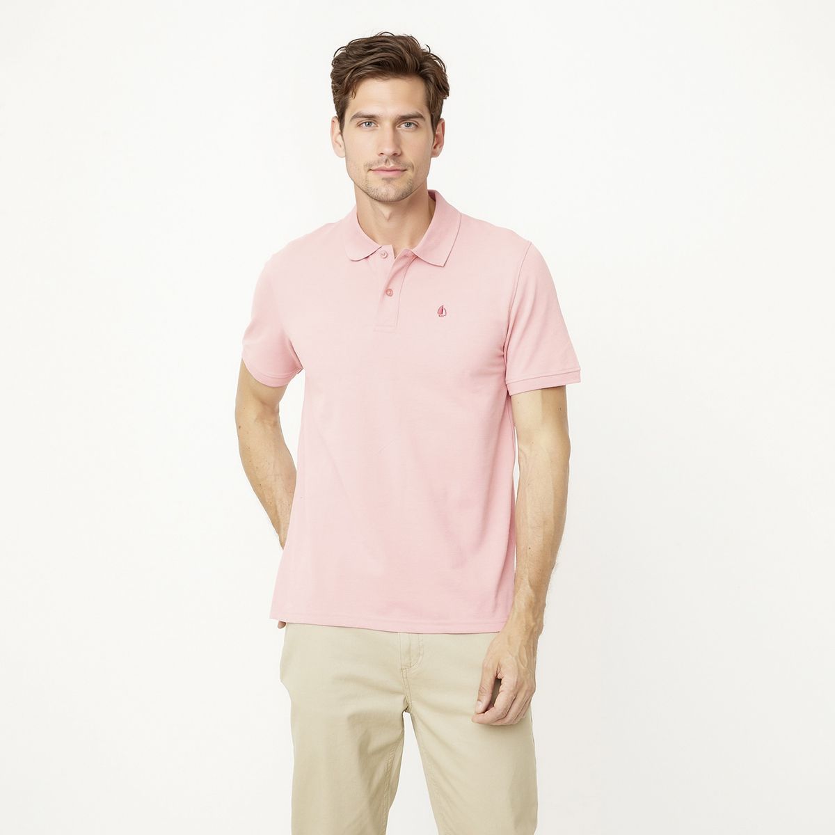 NEWPORT - Polera Manga Corta Algodón Hombre Newport