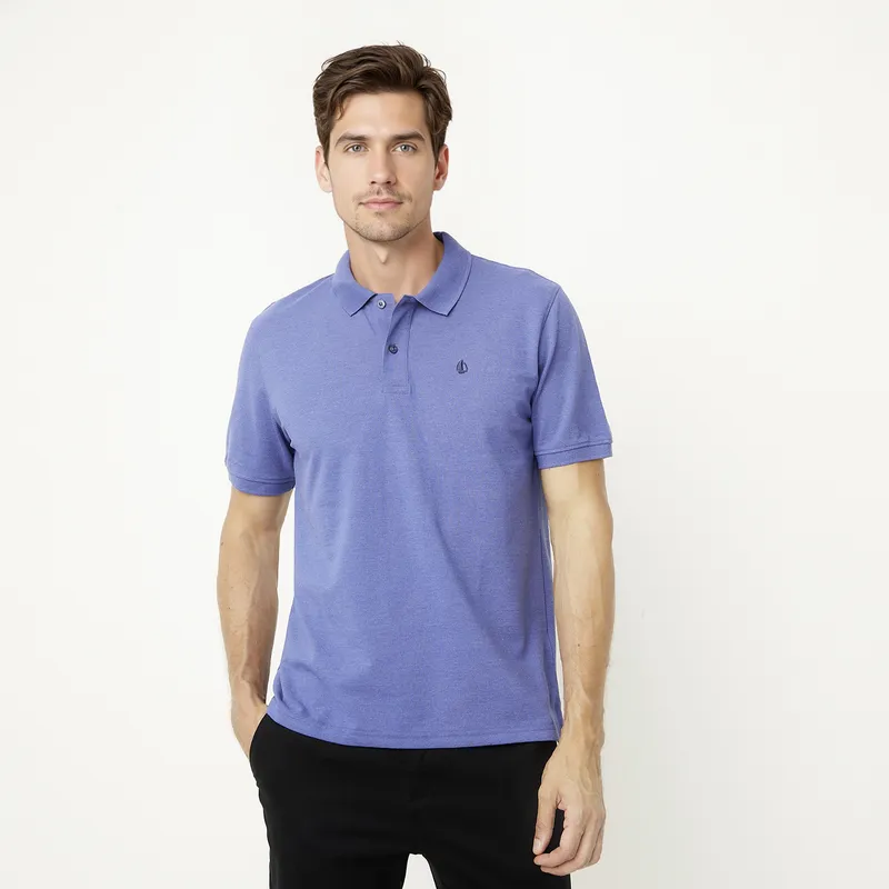 NEWPORT - Polera Manga Corta Algodón Hombre Newport
