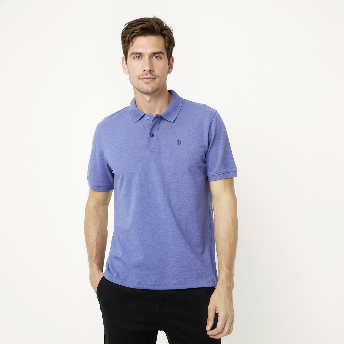 NEWPORT - Polera Manga Corta Algodón Hombre Newport