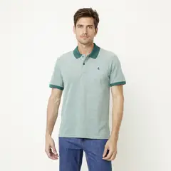 NEWPORT - Polera Manga Corta Algodón Hombre
